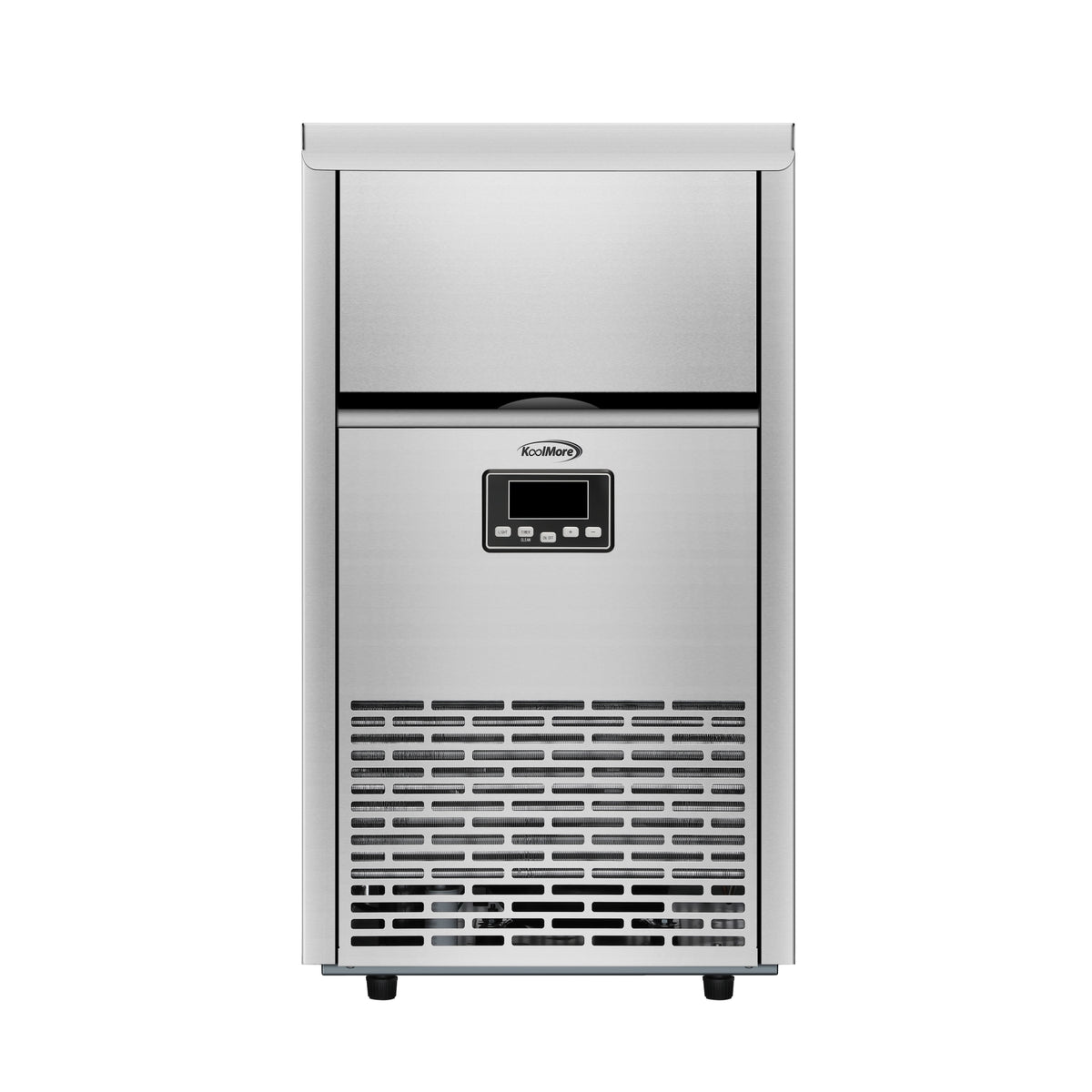 KoolMore KM-CIM100-CRSS 18-Inch Modular Ice Maker Head — Stainless-Steel
