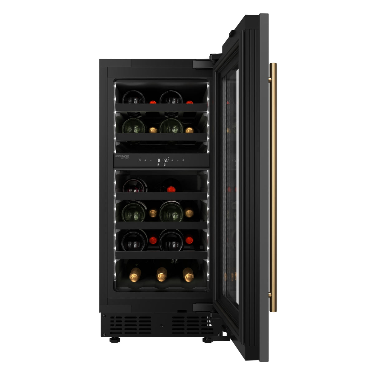 KoolMore KM-CW28DZ-BPR Wine Cooler