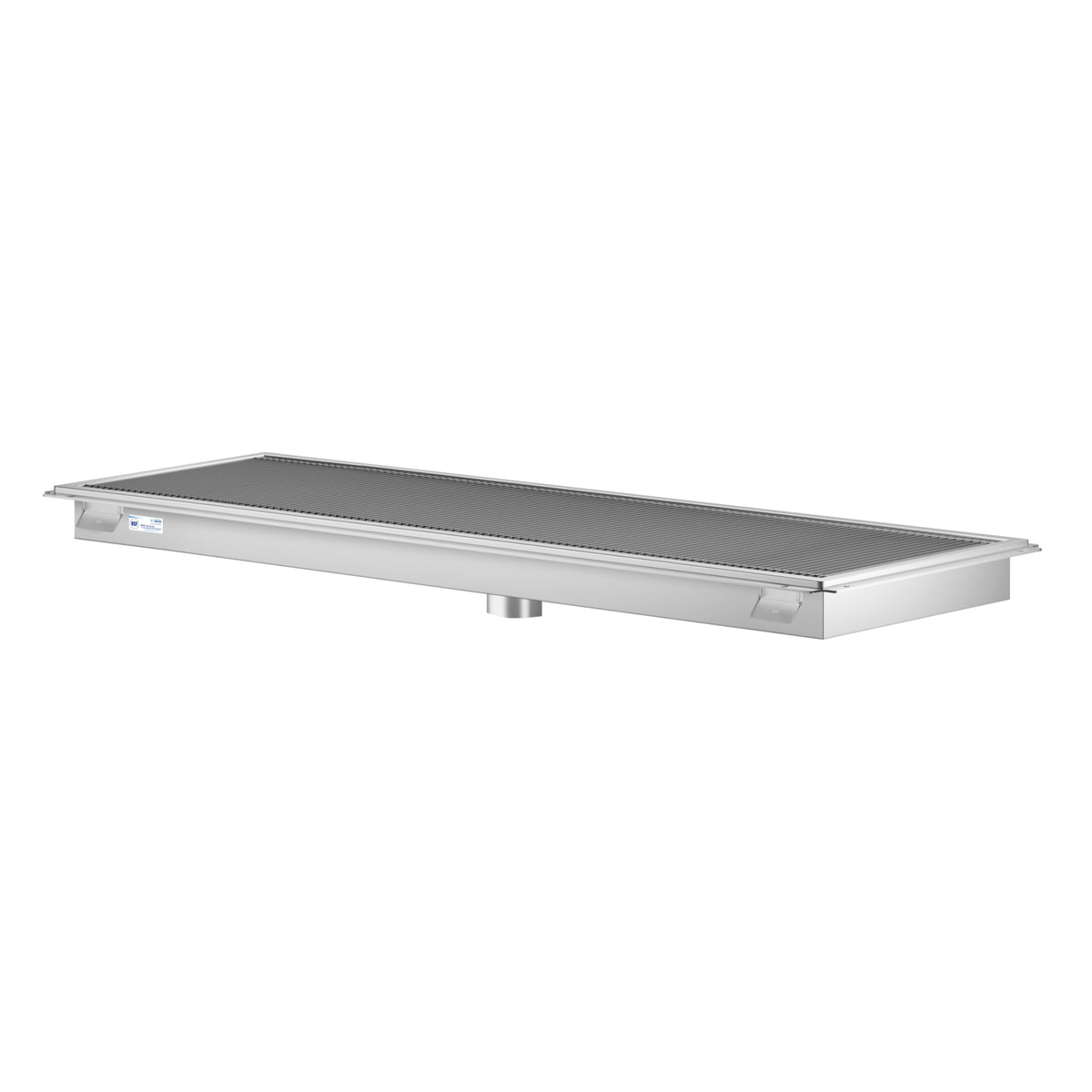 KoolMore KM-FTG-2430 24 x 30-Inch Stainless Steel Floor Trough Drain — Stainless-Steel