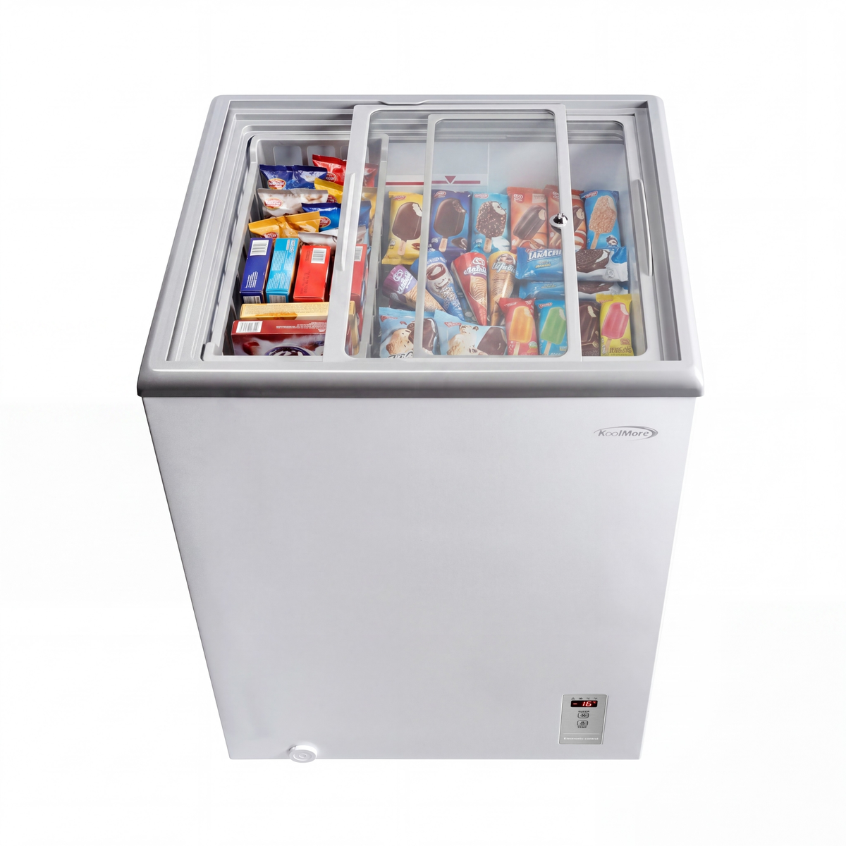 KoolMore KM-ICD-5C 24-Inch Ice Cream Dipping Cabinet — 5 cu. ft., 2 Doors