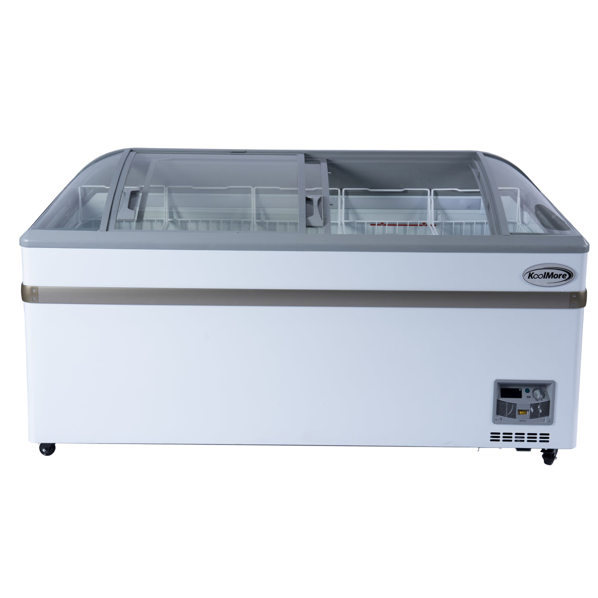 KoolMore KM-ISCF-65MD Chest Freezer — 16 cu. ft., 2 Doors, WHITE