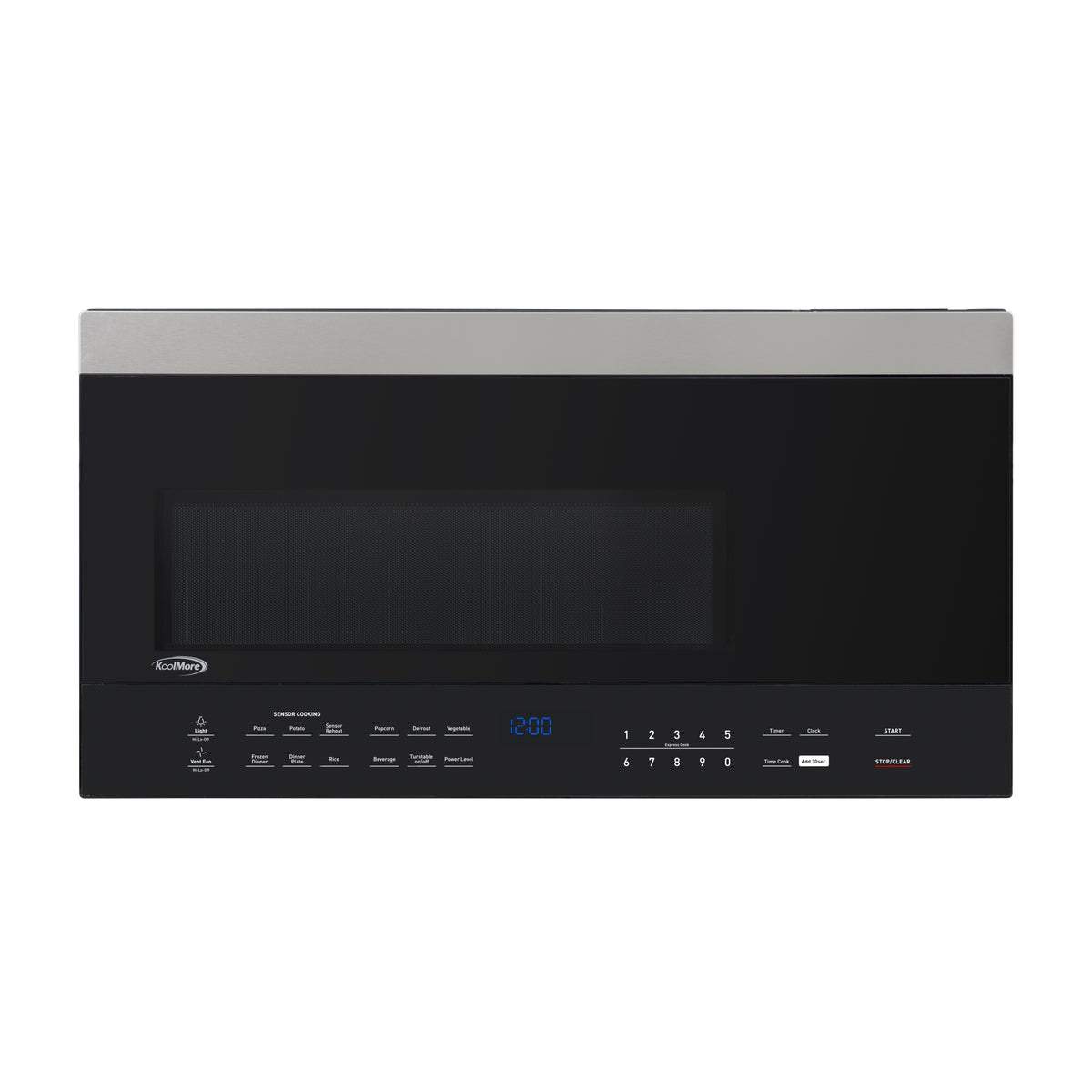 KoolMore KM-MOTSC-16BSS 30-Inch Microwave Oven — 1.6 cu. ft.