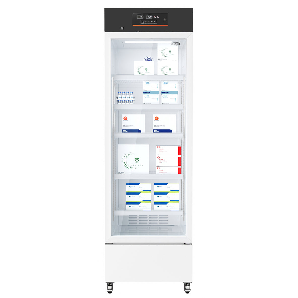 KoolMore KM-PHR-11C 24-Inch Laboratory / Medical Refrigerator — 11 cu. ft., 1 Door, white