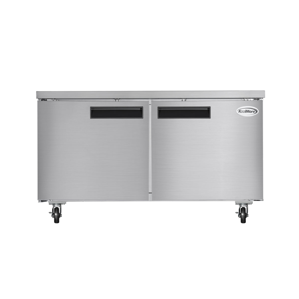 KoolMore KM-UCF-15SS 60-Inch Undercounter Freezer — 2 Doors