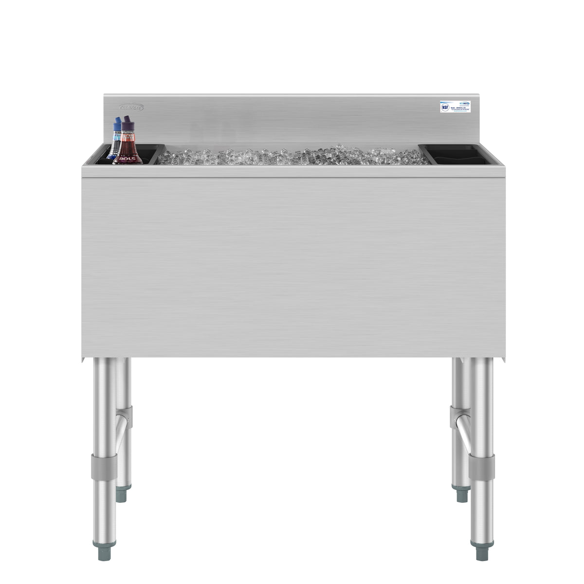 KoolMore KM-UIB-1824 24-Inch Underbar Ice Bin