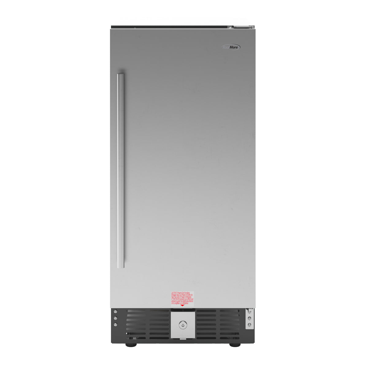 KoolMore KM-BIR3C-SS 15-Inch Compact Refrigerator — 3 cu. ft., 1 Door, Black and Stainless-Steel