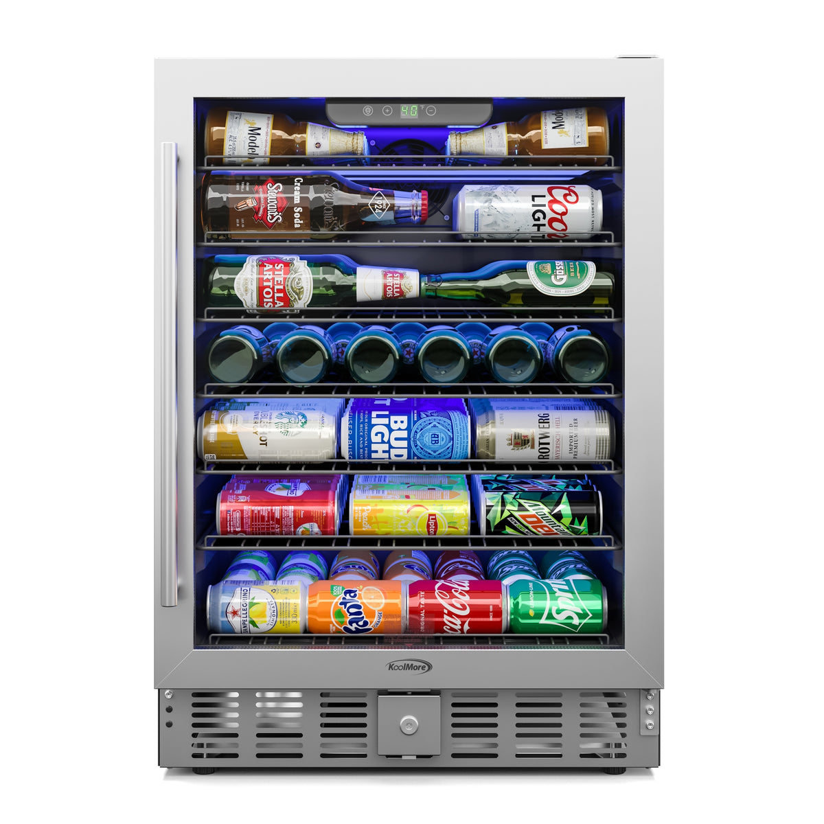 KoolMore KM-BIR5C-GD 23.4-Inch Compact Refrigerator — 5 cu. ft., 1 Door