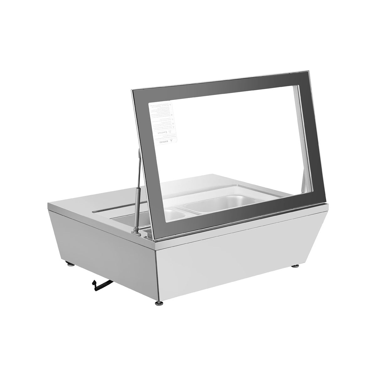 KoolMore KM-CGD-8HP 31-Inch Ice Cream Dipping Cabinet — 1 Door, Stainless-Steel