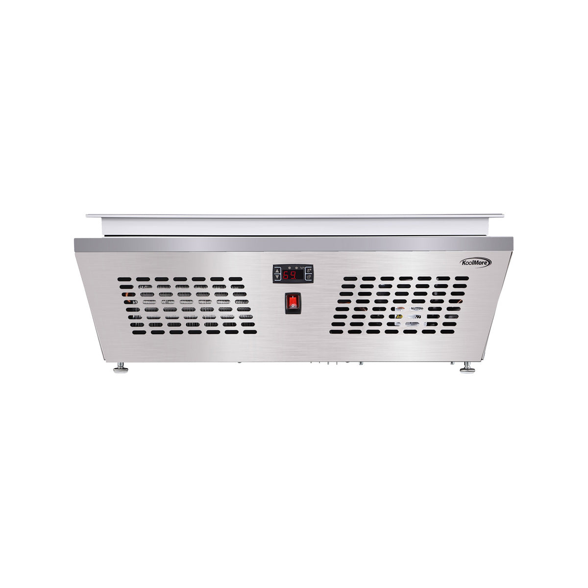 KoolMore KM-CGD-8HP 31-Inch Ice Cream Dipping Cabinet — 1 Door, Stainless-Steel