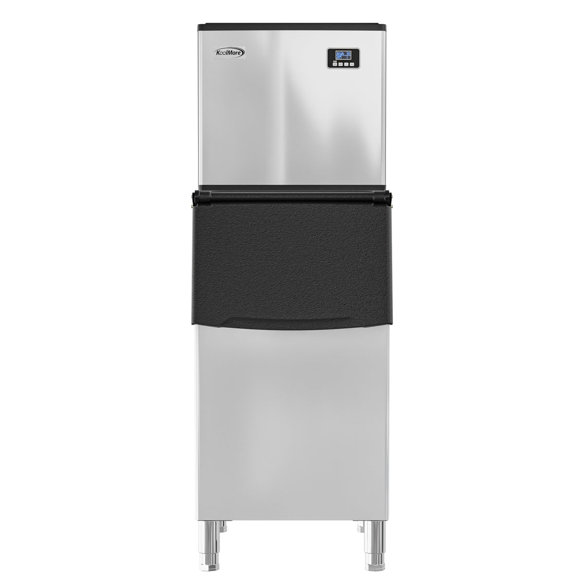KoolMore KM-CIM-400 25-Inch Ice Maker with Storage Bin — Spraying plastics + galvanize