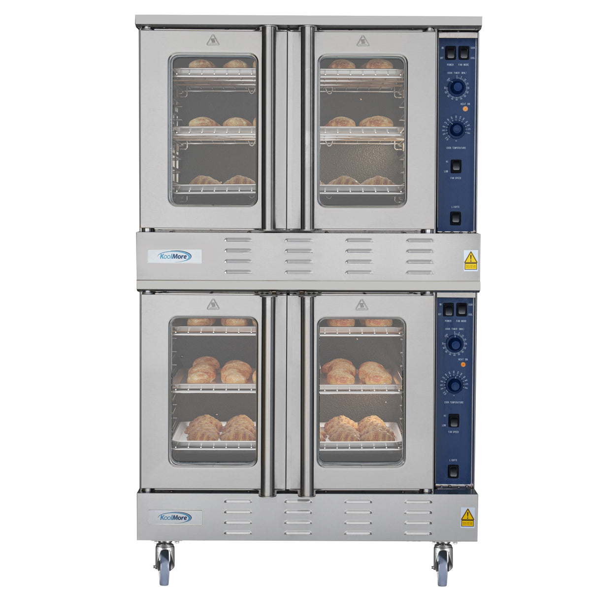 KoolMore KM-DCCO54-LPC 38-Inch Convection Oven — Stainless-Steel