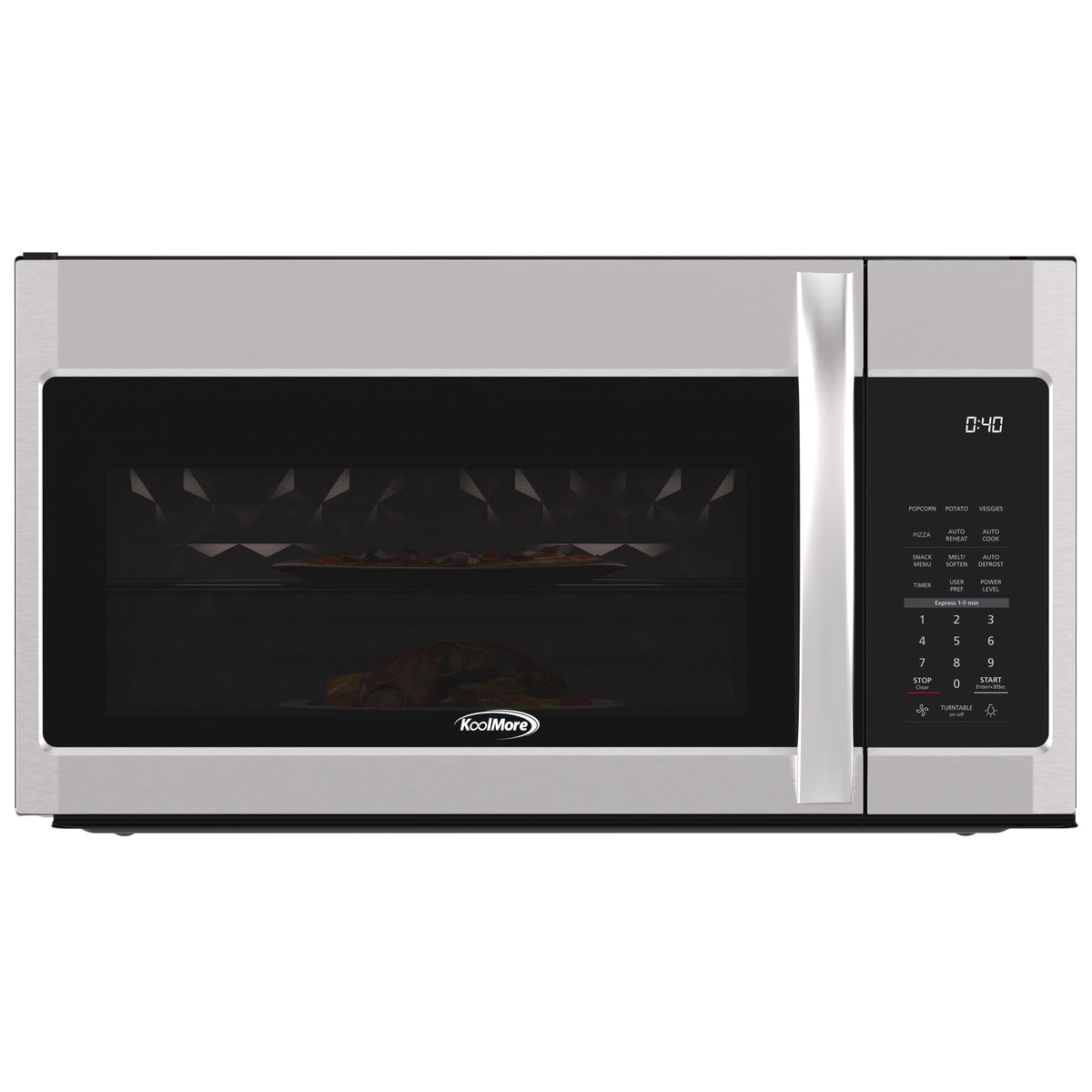 KoolMore KM-MOT-2SS Microwave Oven — 1.9 cu. ft.