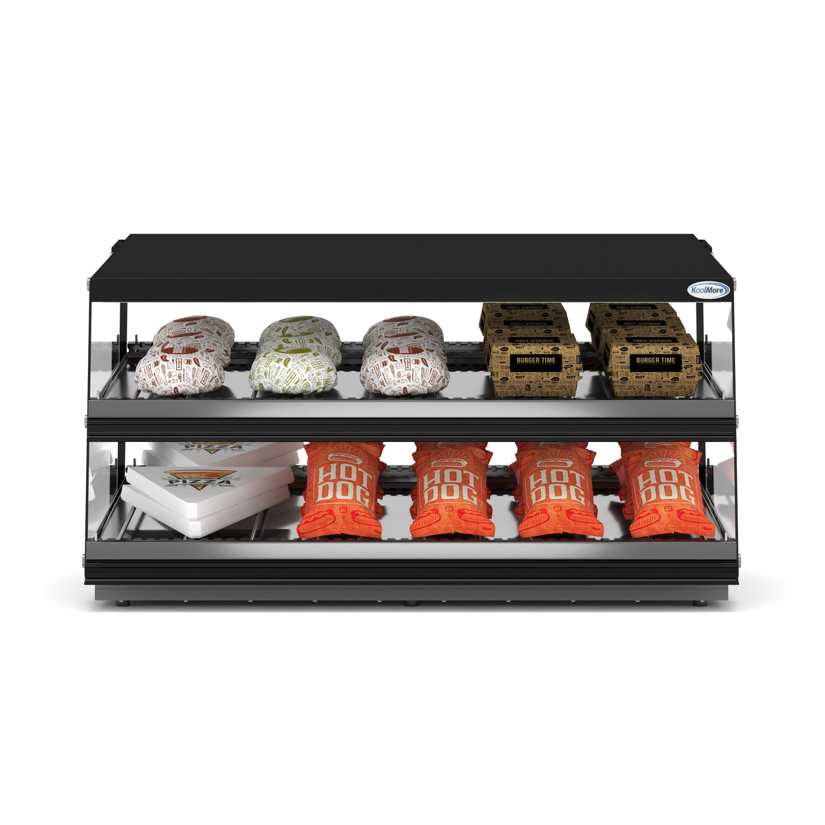 KoolMore KM-OAHD-48 49-Inch Heated Countertop Display Case