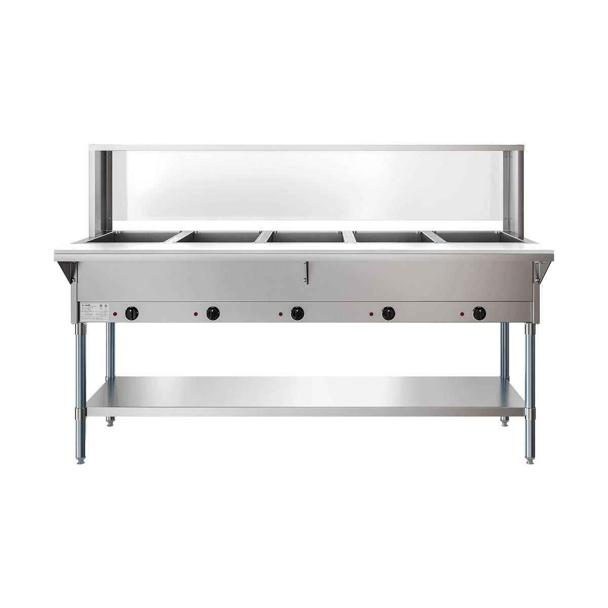 KoolMore KM-OWS-5SG Steam Table — Stainless-Steel