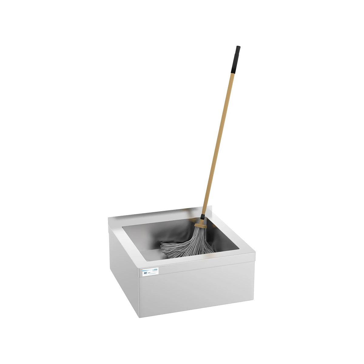 KoolMore MPS-2424133 13-Inch Mop Sink — Stainless-Steel