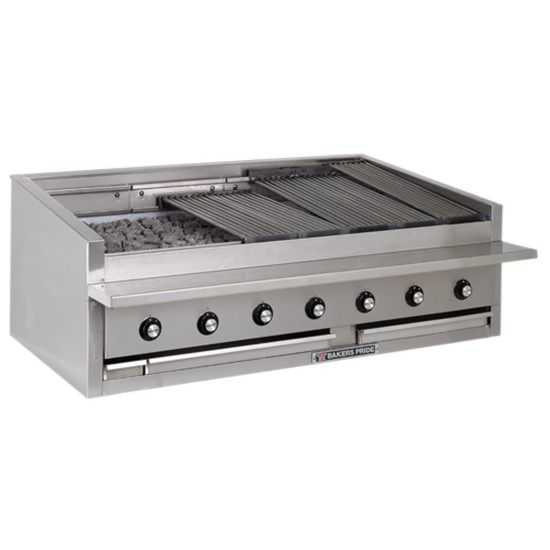 Bakers Pride L-60RS Commercial Charbroiler – 60-inch, Liquid Propane