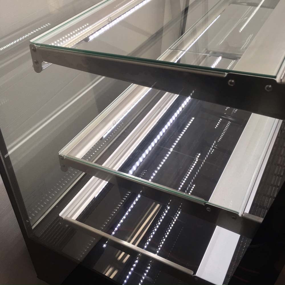 Marchia TMB48 48" Refrigerated Bakery Display Case Straight Glass