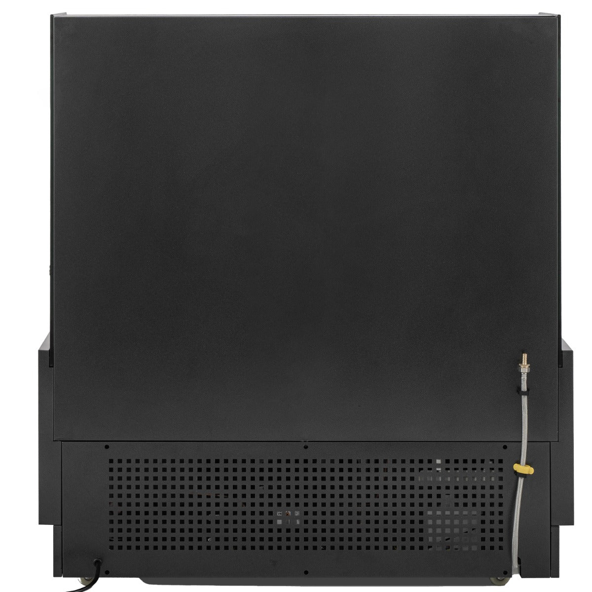 Marchia MDS1200-B 48" open air grab and go merchandiser, rear view