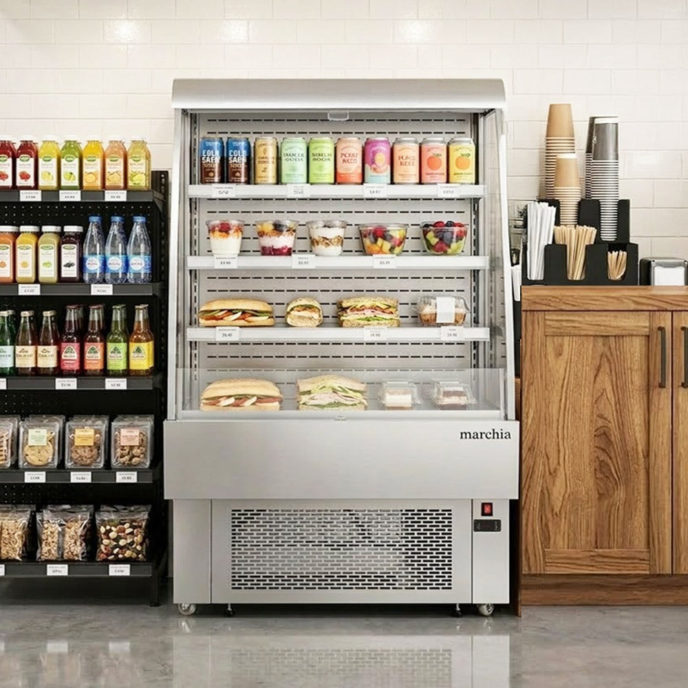 Marchia MDS380 40" Open Refrigerated Grab and Go Display Case