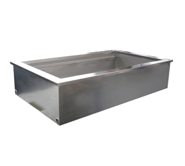 Delfield N8018 18-Inch Drop-In Ice-Cooled Cold Food Well — 1-pan
