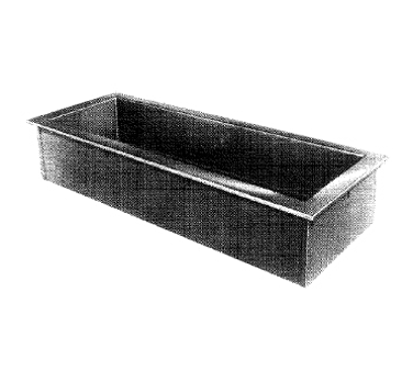 Delfield N8068N 67.5-Inch Drop-In Ice-Cooled Cold Food Well — 3-pan