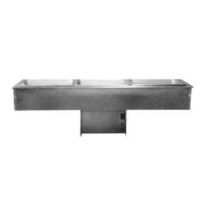 Delfield N8146NBP 46.75-Inch Drop-In Refrigerated Cold Food Well — 2-pan