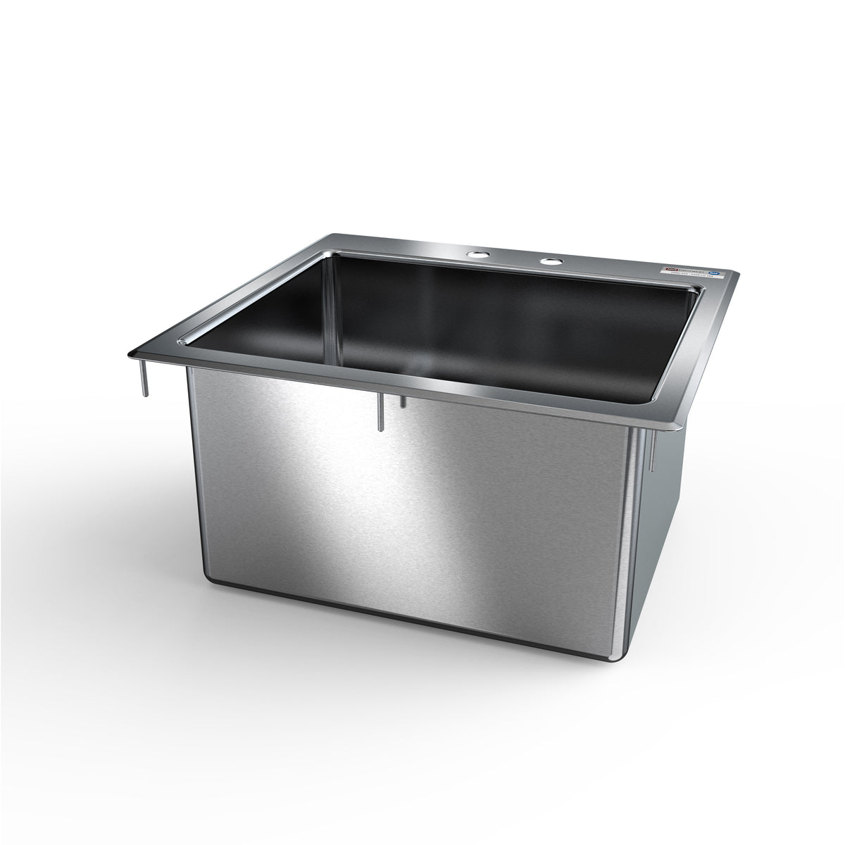 NBR Equipment DI-1-201612 Drop-In Sink, One-Compartment