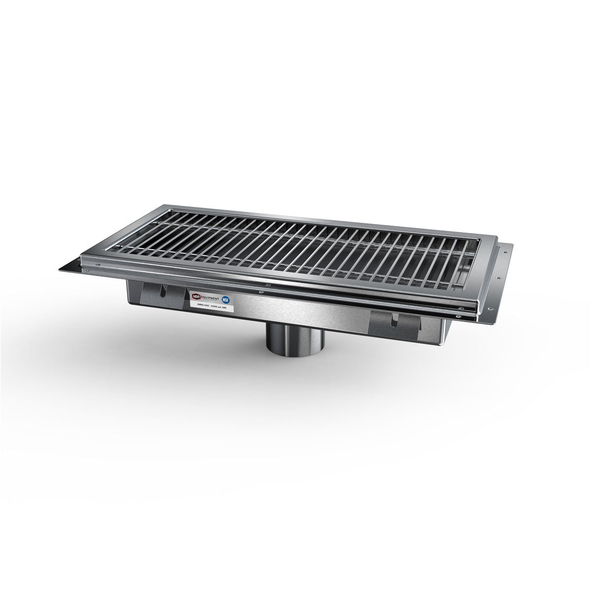 NBR Equipment FT-G1860 Floor Trough, 60"W X 18"D