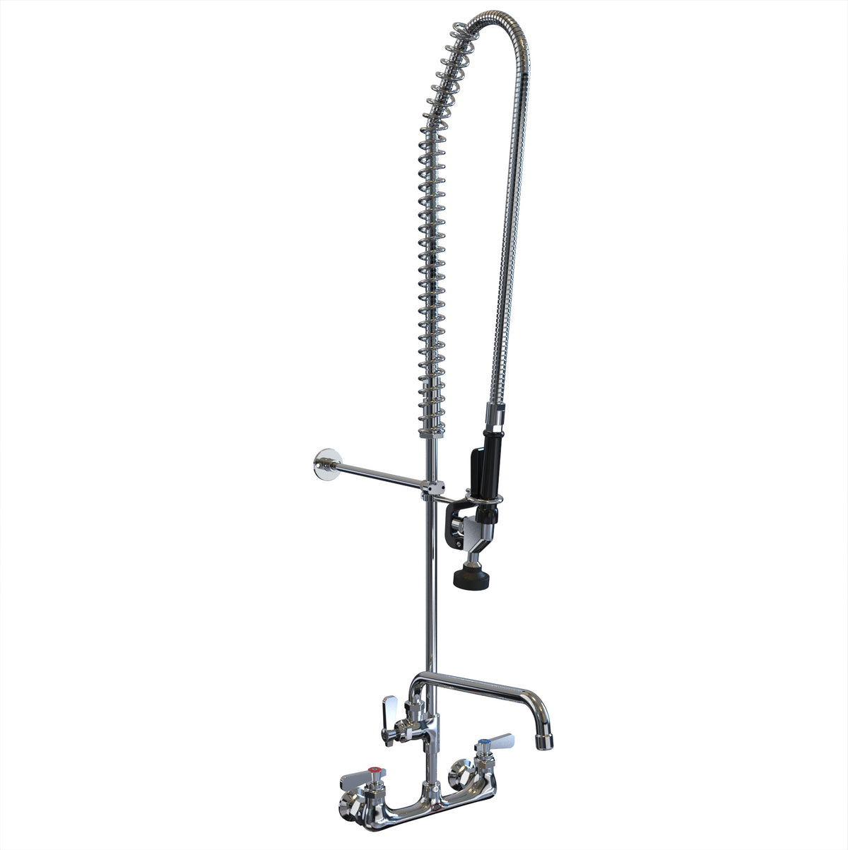 NBR Equipment P2W8S12-PU with Add On Faucet Pre-Rinse Faucet Assembly