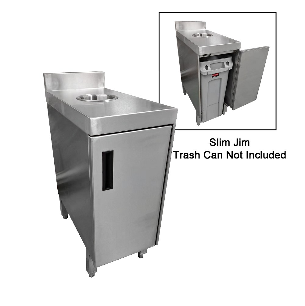 NBR Equipment TRC-1224 Trash Receptacle Cabinets