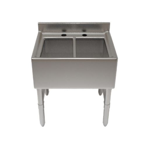 NBR Equipment UD-4-101410-48 Premium Underbar Sink Unit, 4 Compartment without Drainboard