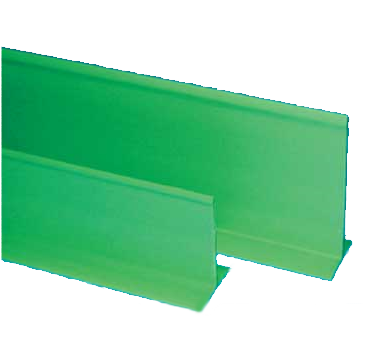 Omcan 10747 Divider, 2" x 30" Solid Green Partition for Commercial Refrigerators