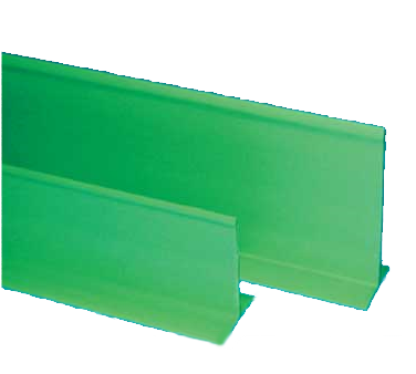 Omcan 10748 Divider, 3" x 30" Solid Green Partition for Commercial Refrigerators