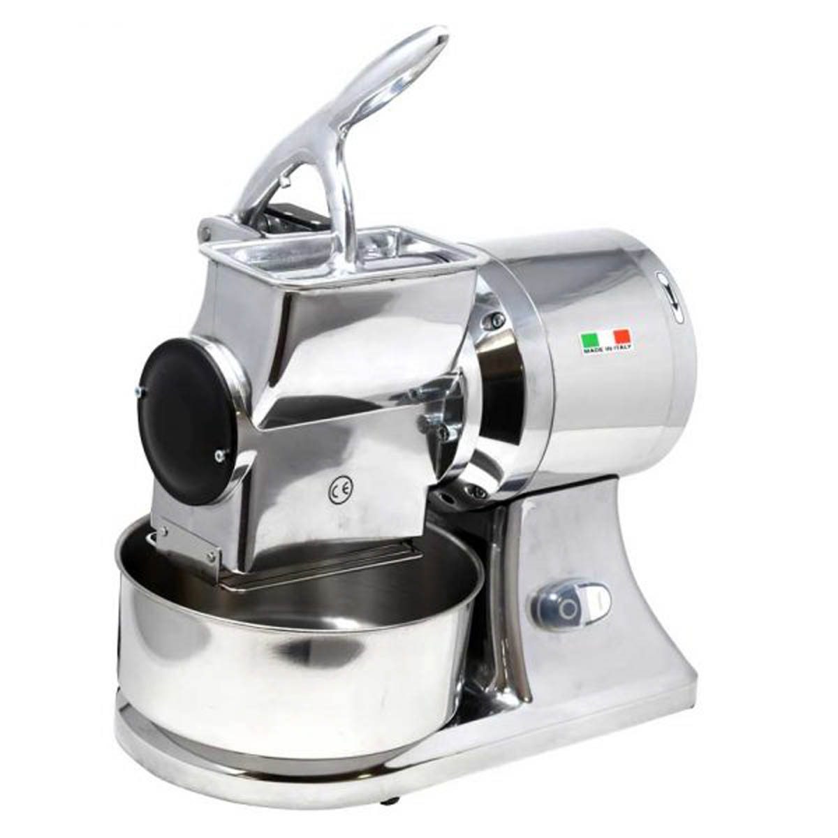 Omcan 11404 (Gr-It-0746-M) Cheese Grater, Countertop, Electric, Manual Feed | 15.4" Wide