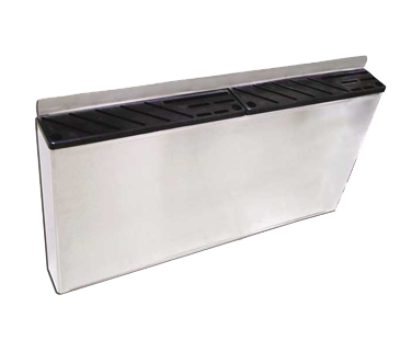 Omcan 12906 Stainless Steel Knife Rack, Plastic Insert Holds 20 Knives & 4 Steels, 24 Slots