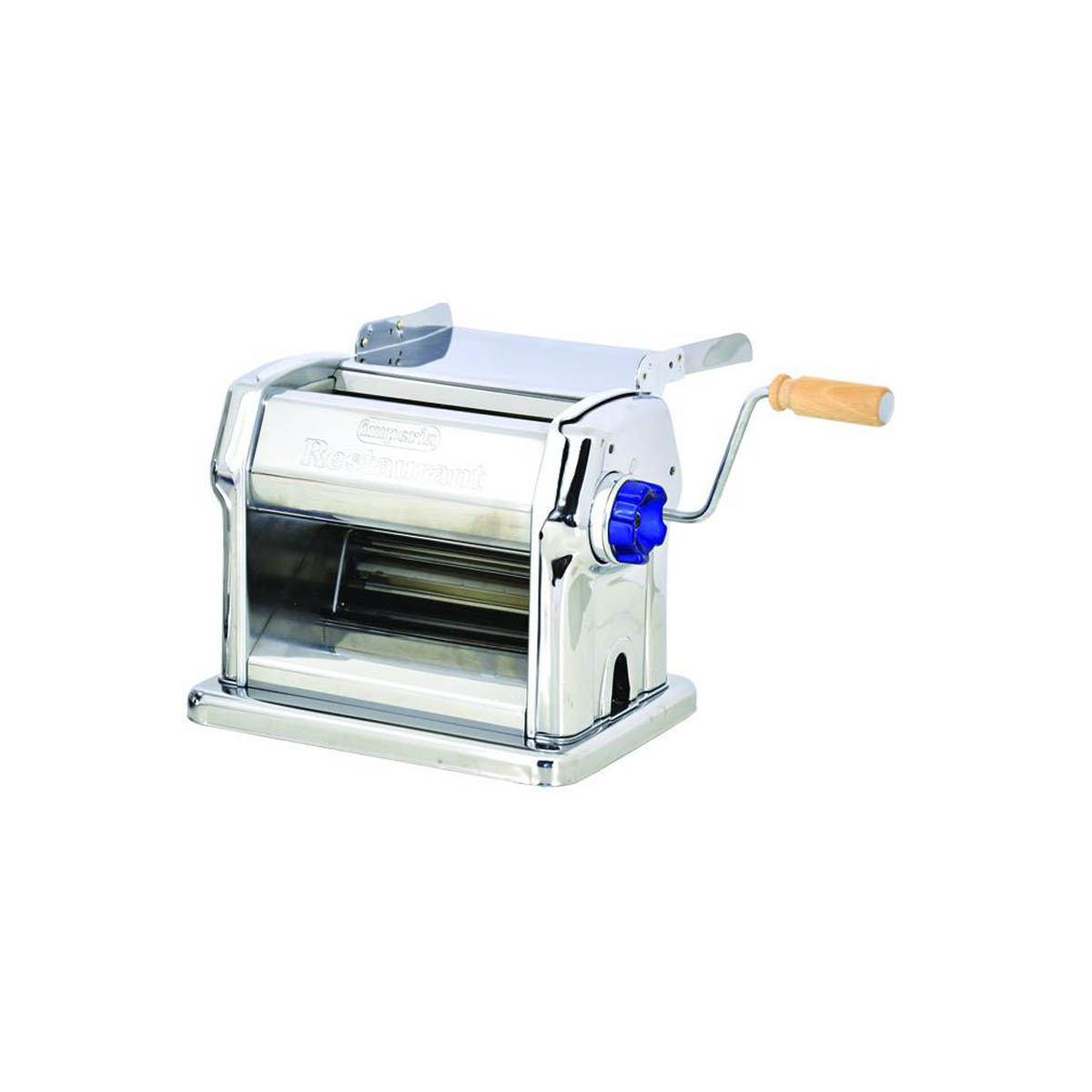 Omcan 13231 European Style Manual Pasta Sheeter, 8-1/4" Roller Length | stainless steel