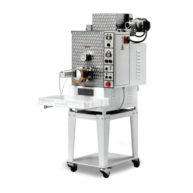 Omcan 13440 (PM-IT-0040) Floor Model Pasta Machine with Dual Tank, 88 lbbs Output/hr, 1-1/2 Hp | 22" Wide