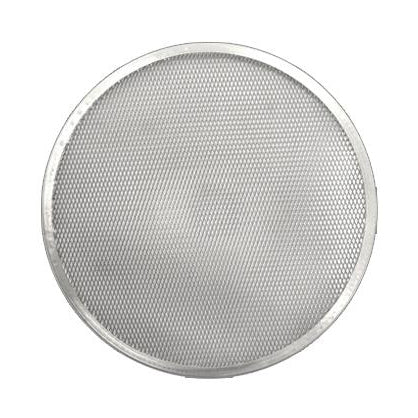 Omcan 13472 Pizza Screen - 9" Round Heavy-Duty Aluminum, Seamless Design, Pizza Tool