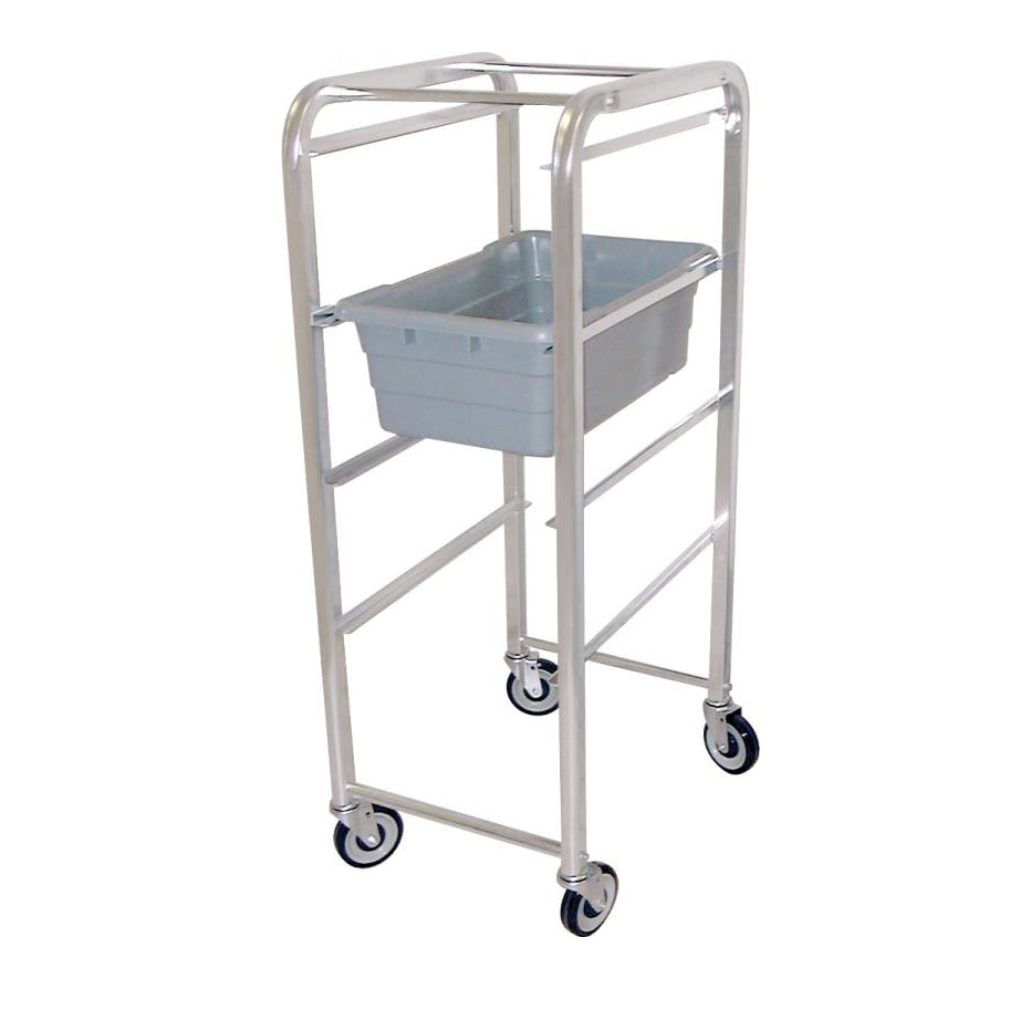 Omcan 13495 Aluminum Full Size Mobile Lug Rack w/ 4 Lug Capacity | 4 - 6 lug capacity