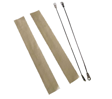 Omcan 16040 Element Service Kit for #14448 Bag Sealer, 2 Wires & 2 Teflon Strips, CE Certified