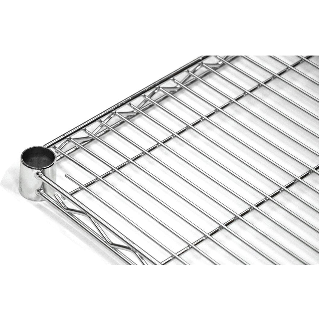 Omcan 20110 Chrome Plated Finish Wire Shelf - 48"W x 18"D
