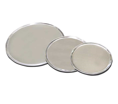 Omcan 20218 Commercial Pizza Pan, 12" Round Aluminum Tray, Solid Construction | aluminum (gauge unspecified)
