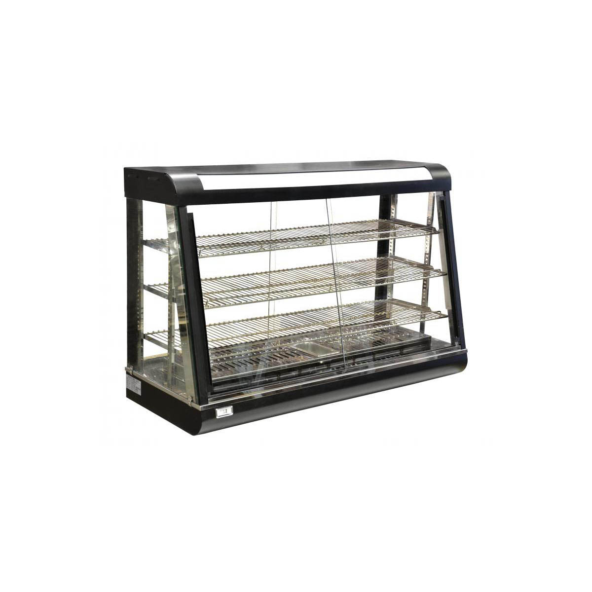 Omcan 21571 47" Countertop Hot Food Display Case