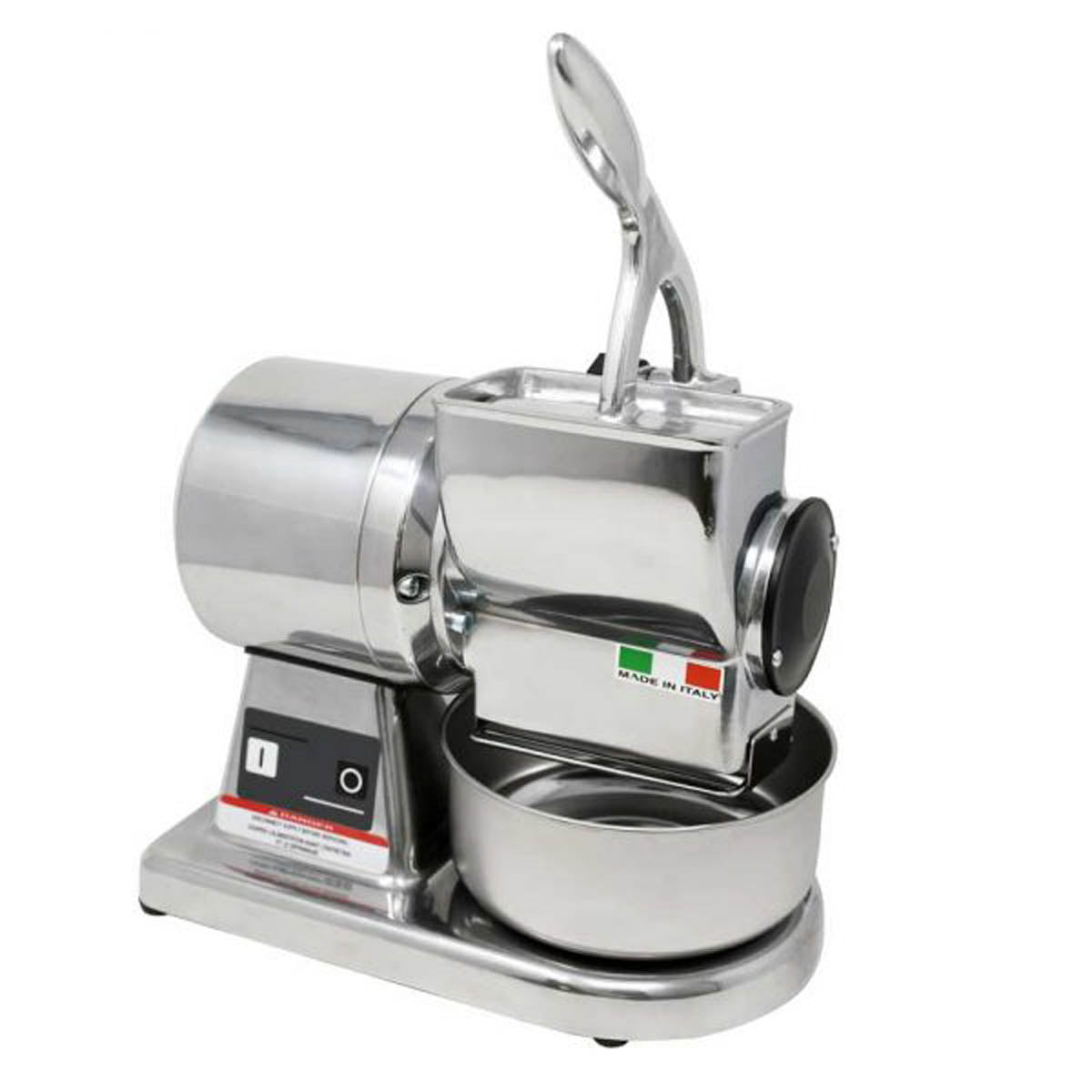 Omcan 21719 (Gr-It-0373-M) Cheese Grater, Countertop, Electric, Manual Feed | 12" Wide