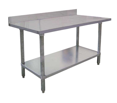 Omcan 22092 Stainless Steel Top 85" - 96" Work Table