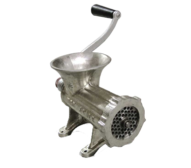 Omcan 23542 Manual Meat Grinder | 0" Wide