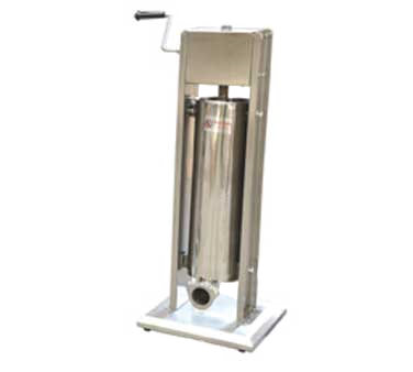 Omcan 24200 Manual Vertical Economy Sausage Stuffer, 15 lbs./7 L Capacity, Stainless Steel Tubes | 11 - 15 lb