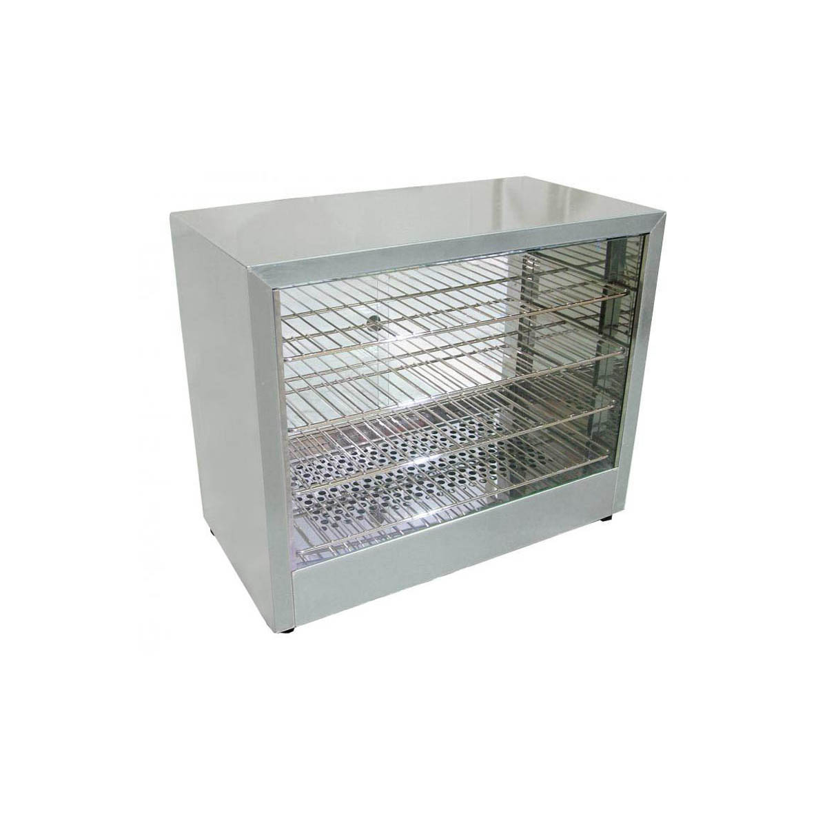 Omcan 26086 25" Countertop Hot Food Display Case