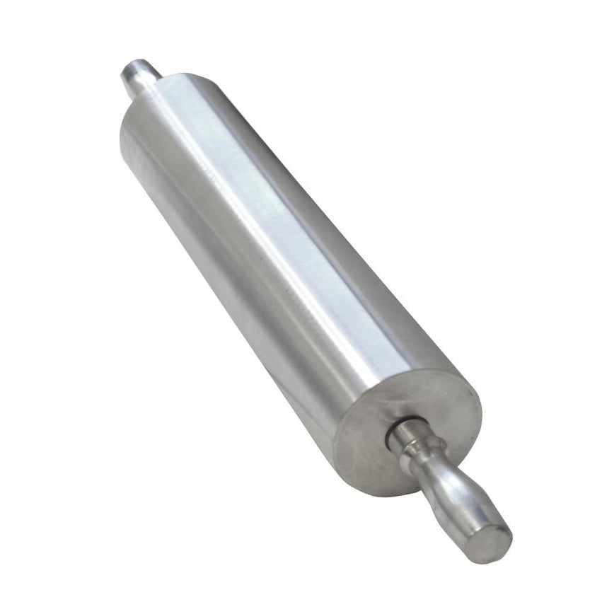Omcan 27678 Rolling Pin - 18" Aluminum Construction, Professional Baking Smallwares Essential
