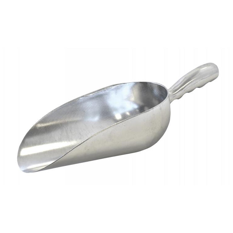 Omcan 27683 Ice Scoop, 58 oz, Solid Aluminum Construction, Round-Bottom Design | 44 - 58 oz